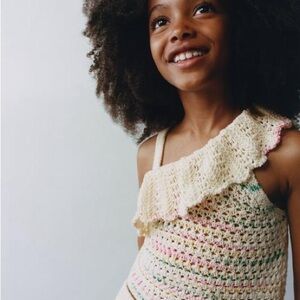 NWOT Zara Crochet Top